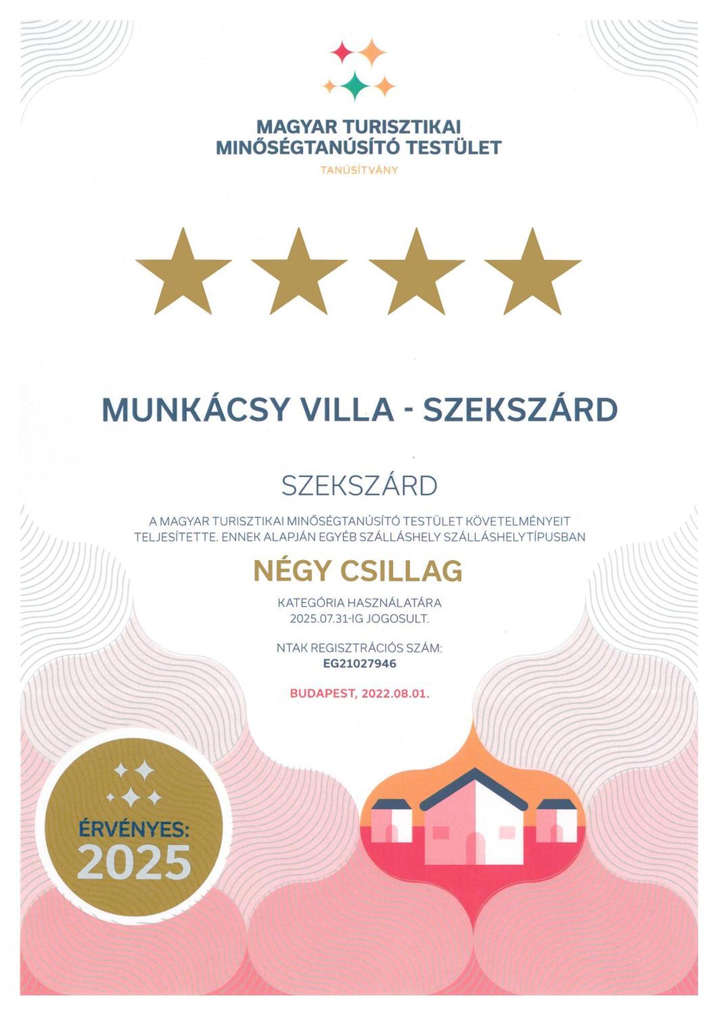 Munkacsy Villa - Szekszárd Екстериор снимка